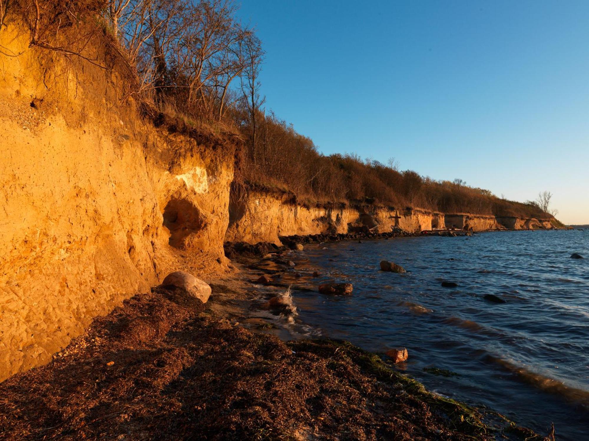 Ferienanlage Poschmann Strohboden Insel Poel Buitenkant foto