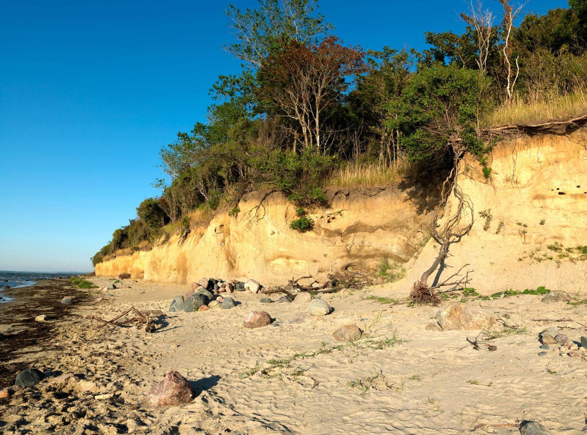 Ferienanlage Poschmann Strohboden Insel Poel Buitenkant foto